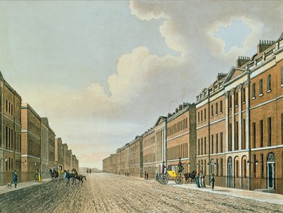 Portland Place, c.1812 by English School