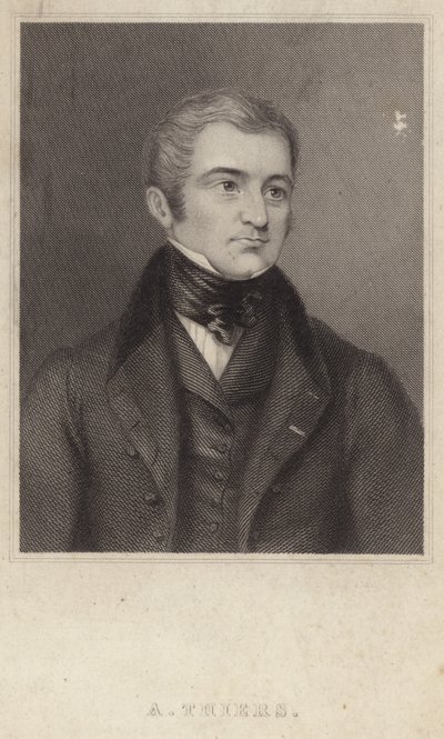 Portrait of Adolphe Thiers by English School