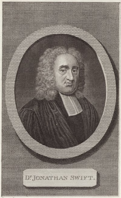 Portrait of Jonathan Swift by English School