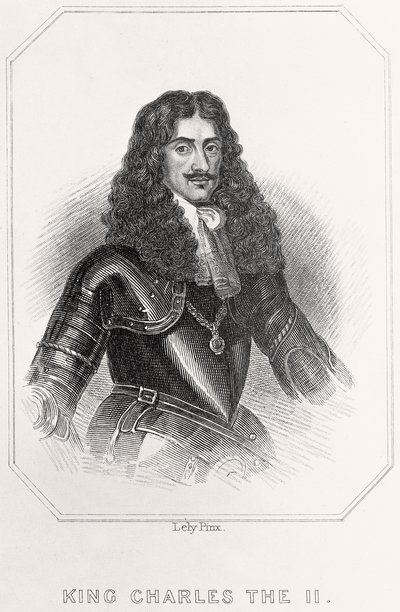Portrait of King Charles II by English School