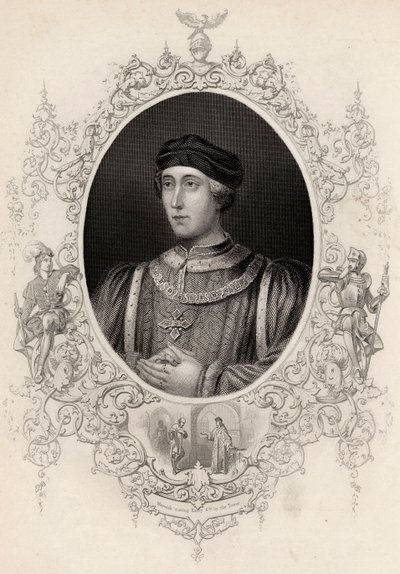 Portrait of King Henry VI by English School