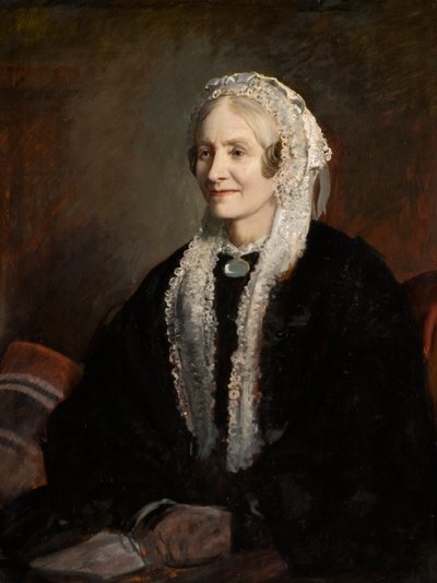 Portrait of Mrs John Swan by English School