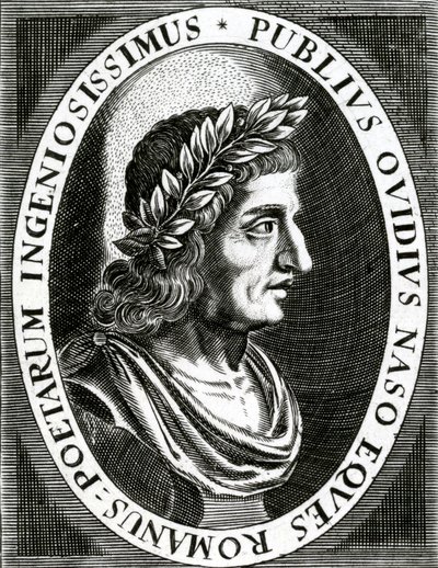 Portrait of Ovid, 1639 by English School
