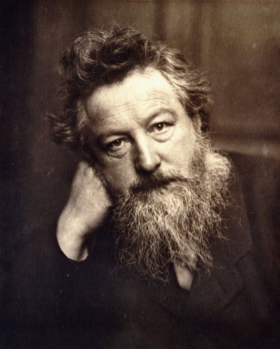 Portrait of William Morris by English School