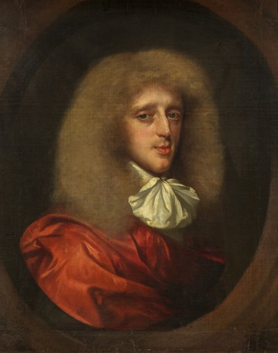 Portrait of a Man in Red by English School