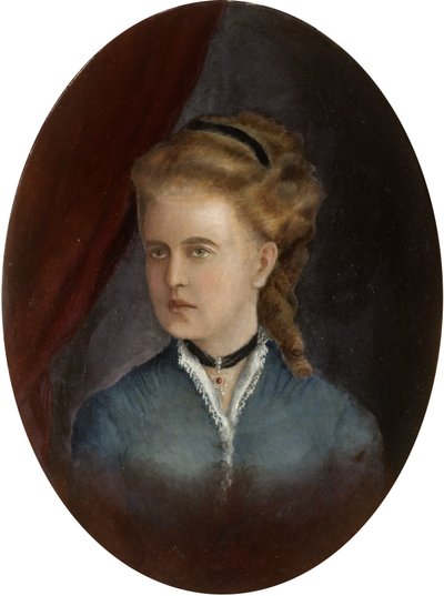 Portrait of a Young Woman by English School