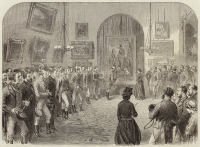 Presentation to the Countess of Yarborough by English School