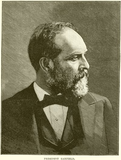 President Garfield by English School