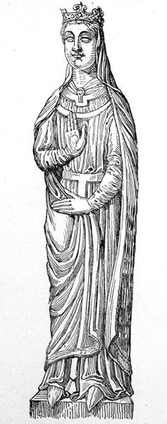 Queen Berengaria (c.1180-1246) (engraving) by English School