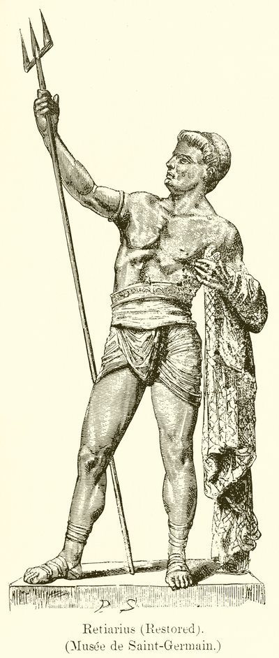 Retiarius (Restored) by English School