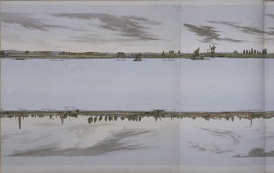 River Thames Panorama, c.1829 by English School