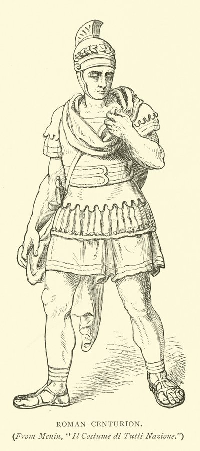 Roman Centurion by English School