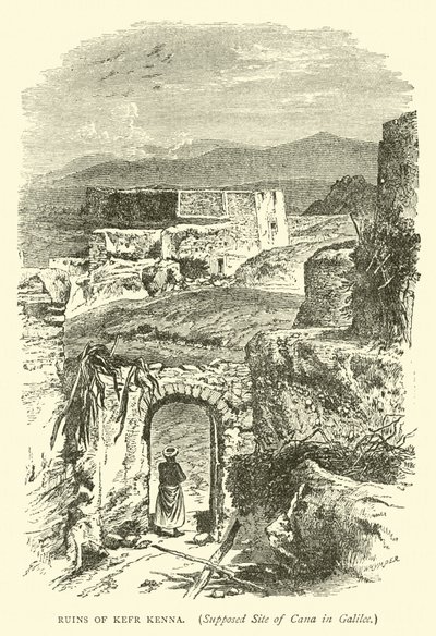 Ruins of Kefr Kenna by English School