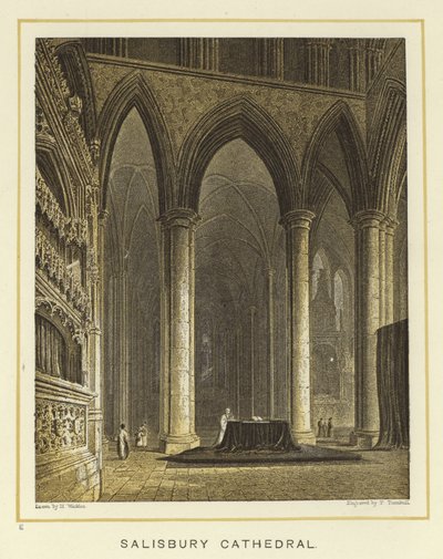 Salisbury Cathedral by English School