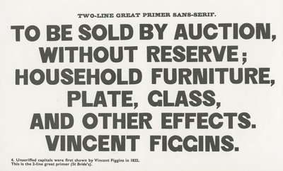 Sans Serif Poster by English School