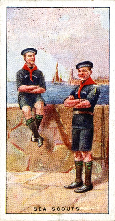 Sea Scouts, 1929 by English School