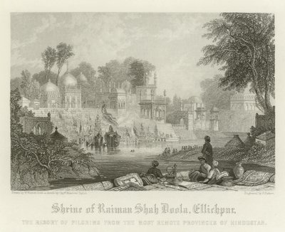 Shrine of Raiman Shah Doola, Ellichpur, India by English School