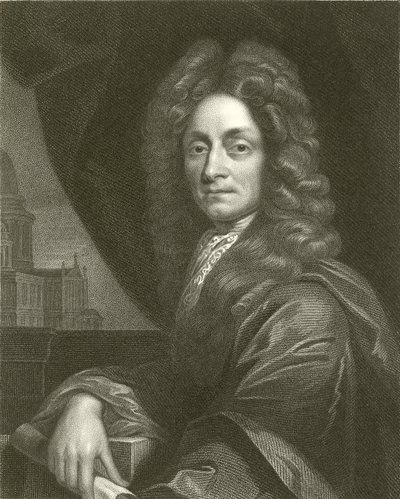 Sir Christopher Wren by English School