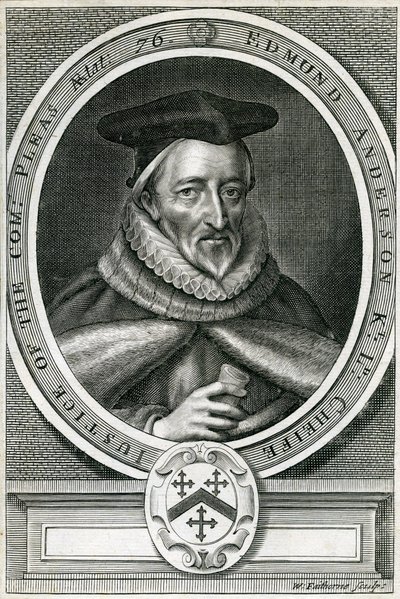 Sir Edmund Anderson (1530-1605) by English School