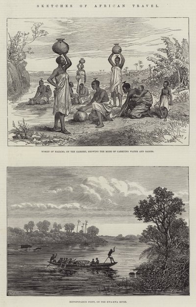 Sketches of African Travel by English School