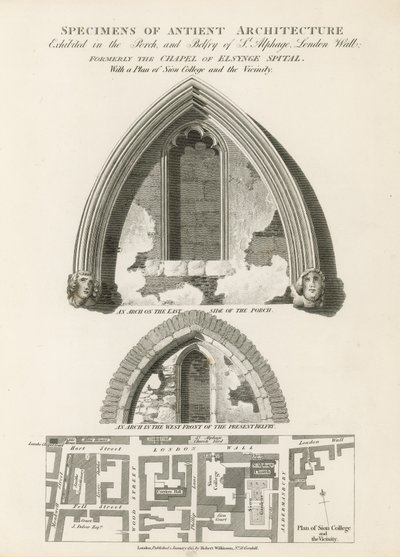 Specimens of Ancient Architecture by English School