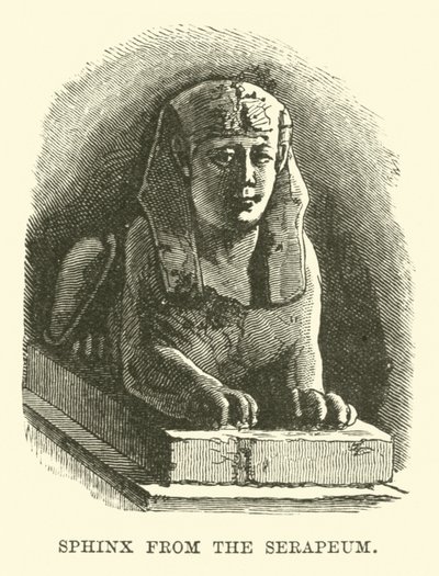 Sphinx from the Serapeum by English School