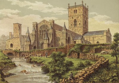 St Davids Cathedral by English School