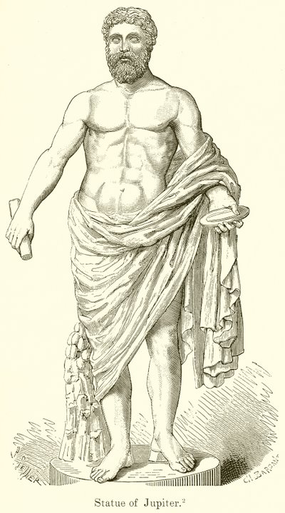 Statue of Jupiter by English School