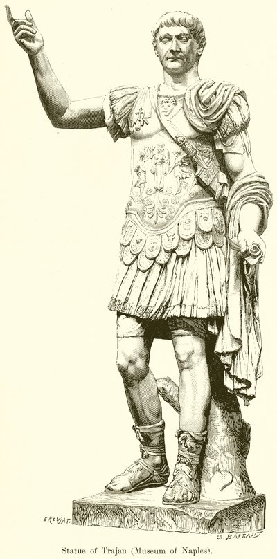 Statue of Trajan by English School