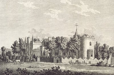 Strawberry Hill: North Front by English School