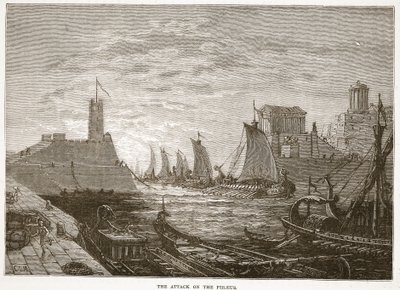 The Attack on the Piraeus by English School
