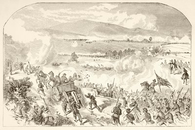 The Battle of Malvern Hill by English School