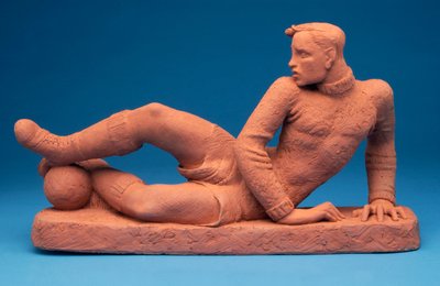 The Footballer, 1930s by English School