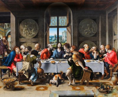 The Last Supper by English School