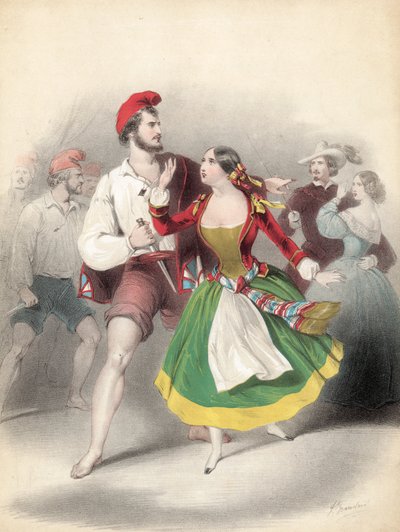 The Masaniello Quadrille by English School