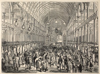 The Metropolitan Meat Market by English School