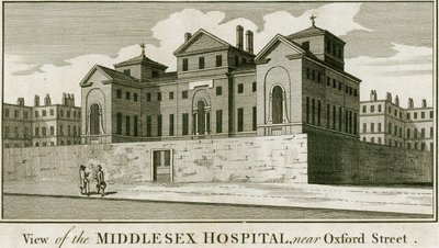 The Middlesex Hospital, near Oxford Street by English School