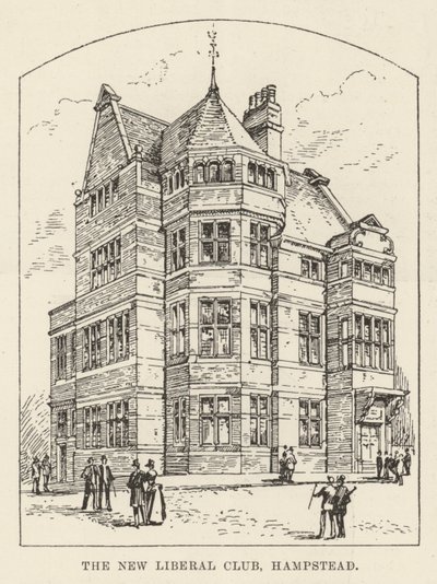 The New Liberal Club, Hampstead by English School