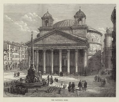 The Pantheon, Rome by English School