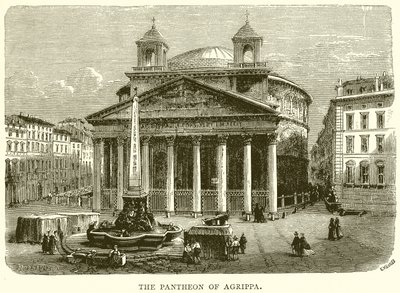 The Pantheon of Agrippa by English School