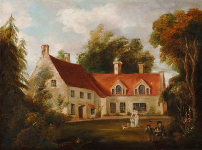 The Parsonage at Burnham Thorpe by English School