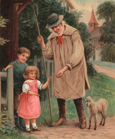 The Pet Lamb by English School