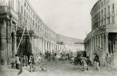 The Quadrant, Regent Street, London by English School