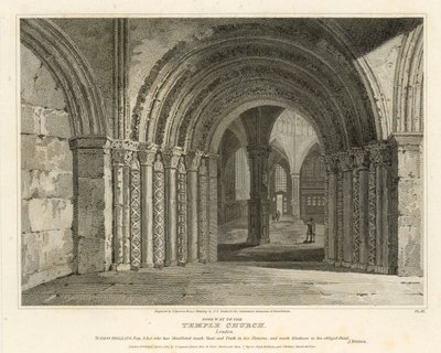 The Temple Church by English School