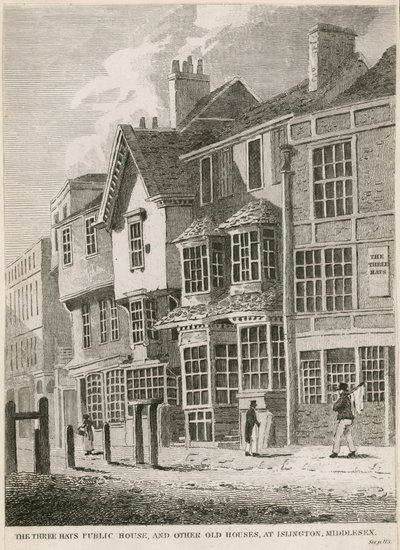 The Three Hats Public House, Islington by English School