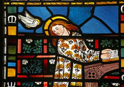 The Virgin Mary at the Annunciation by English School