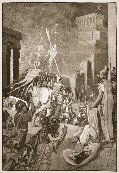 The Attack on the Citadel of Carthage by English School