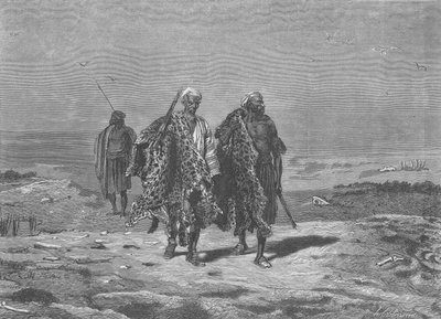 The desert near Siout by English School