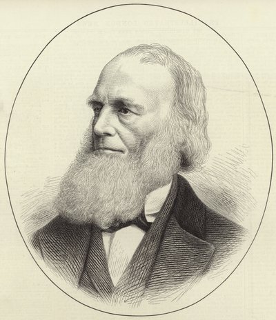 The Late Mr. William Cullen Bryant by English School