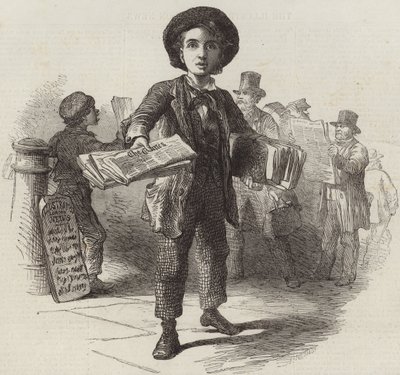 The Newsboy by English School